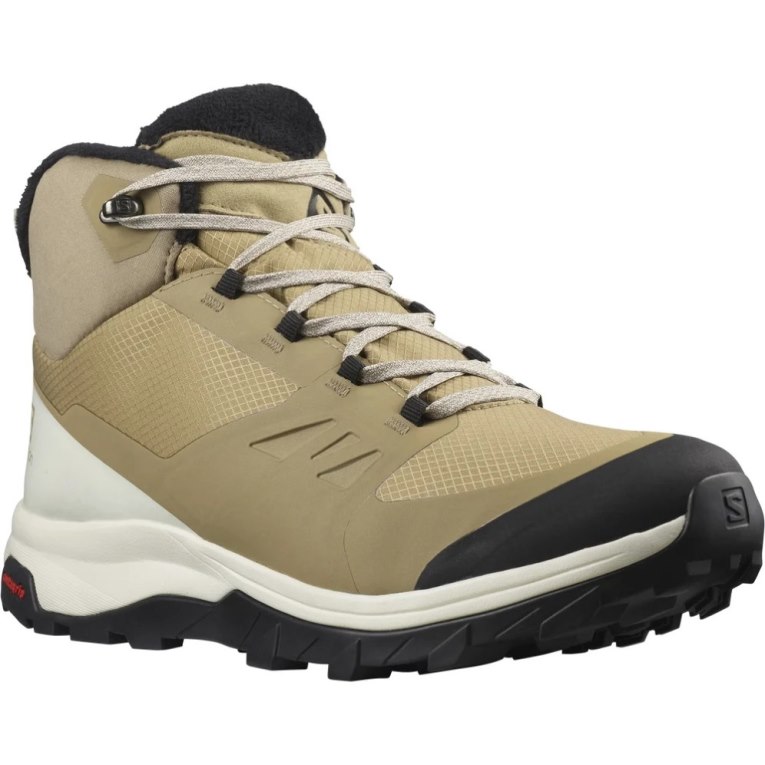 Botas de Invierno Salomon Outsnap CSWP Hombre Verde Oliva | MX YHGX910